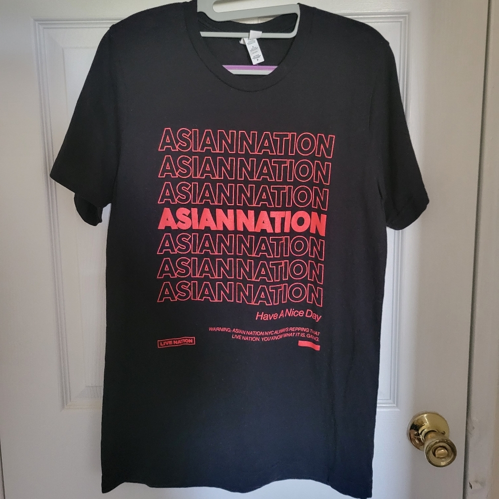 Asian Nation Live Nation tshirt
